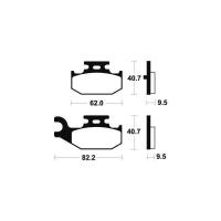 Plaquettes arrieres mo316 700 raptor 06 12 racing sinter 2